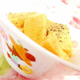 ❤高野豆腐の蜂蜜バター・きな粉和え❤